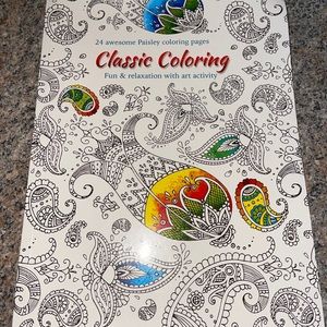 Adult coloring book